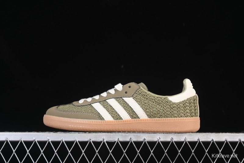 Adidas Samba OG Classic Casual Skate Shoes - JR9447