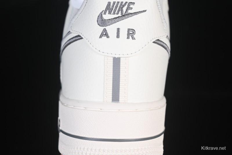 Nike Air Force 1 '07 Low Casual Sneakers with Full-Length Air Cushion - IB7677-101