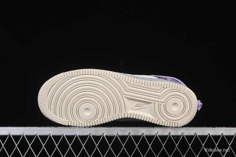 Nike Air Force 1 '07 Low Pixel Cloud Tracking Casual Sports Sneakers - CJ0304-106