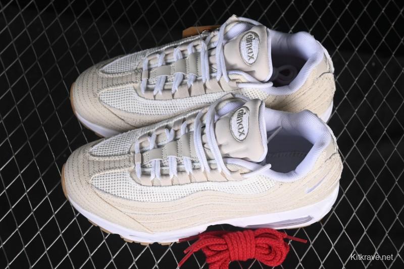Nike Air Max 95 Retro Running Shoes with Air Cushioning - HM4743-100