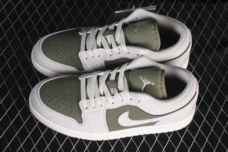 Nike Air Jordan 1 Low AJ1 Mint Green Low-top Casual Lifestyle Sneakers - HV4089-201