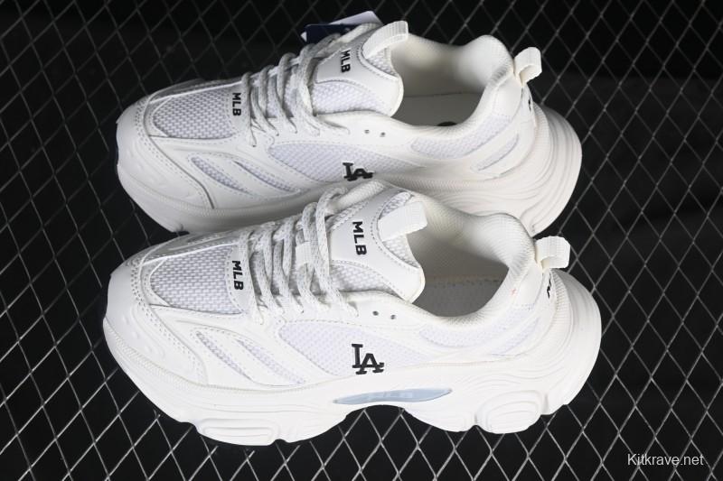 New York Yankees Chunky A Height-Increasing Thick Sole Casual Running Shoes - 3ASHW055N07WHS