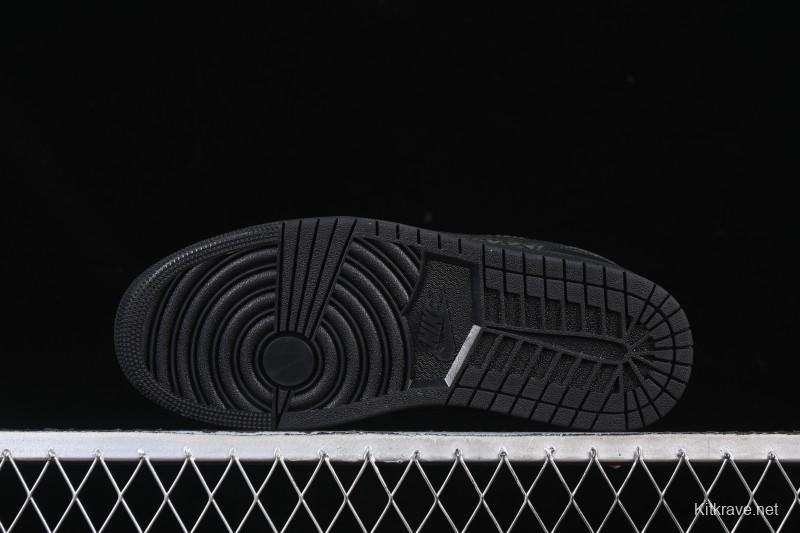 Nike Air Jordan 1 Low Elephant Print Casual Sneakers - IM6568-010