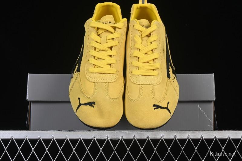 Puma The Open Product x Puma Speedcat Paris Collaboration Low-Top Lifestyle Casual Shoes - 406519-06