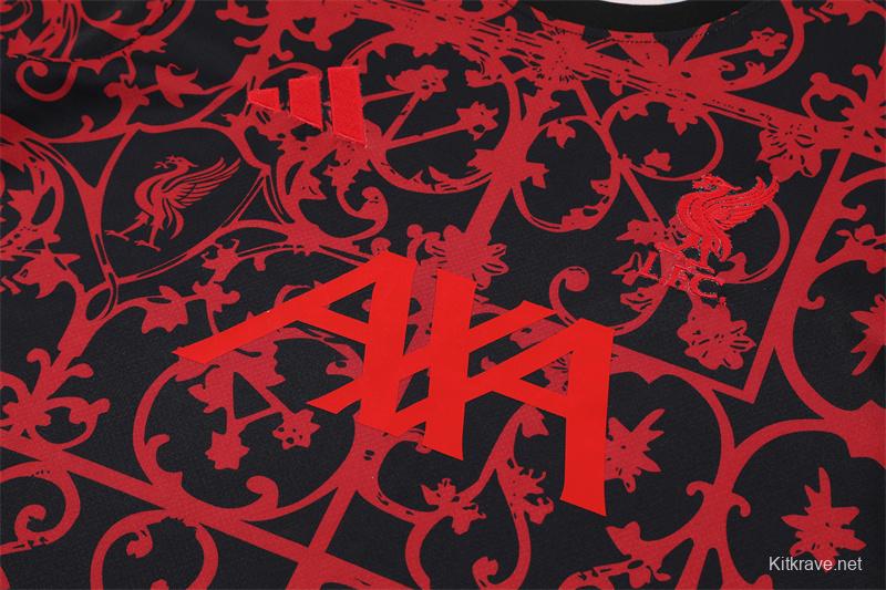 25/26 Liverpool Red Camouflage Short Sleeve Jersey+Shorts with XS