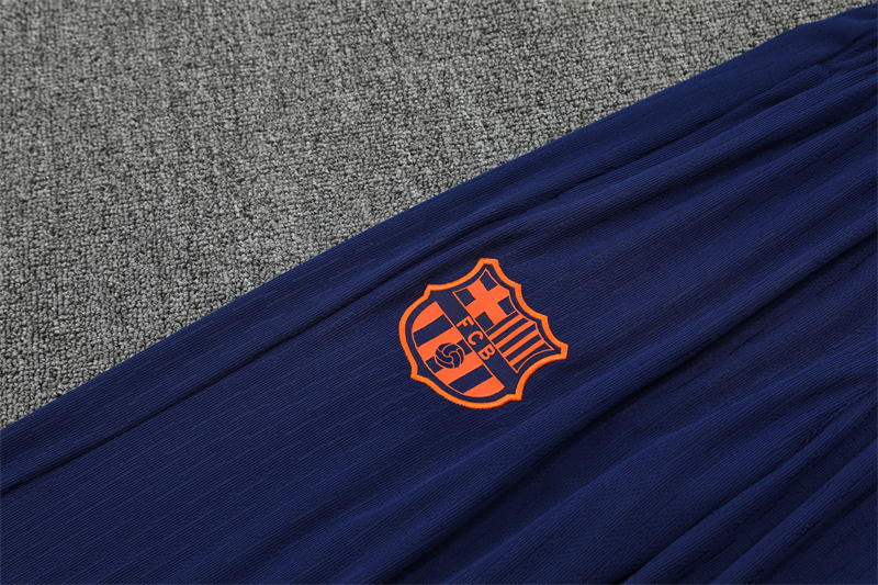 25/26 Barcelona Blue Orange Camouflage T90 Short Sleeve Jersey+Shorts