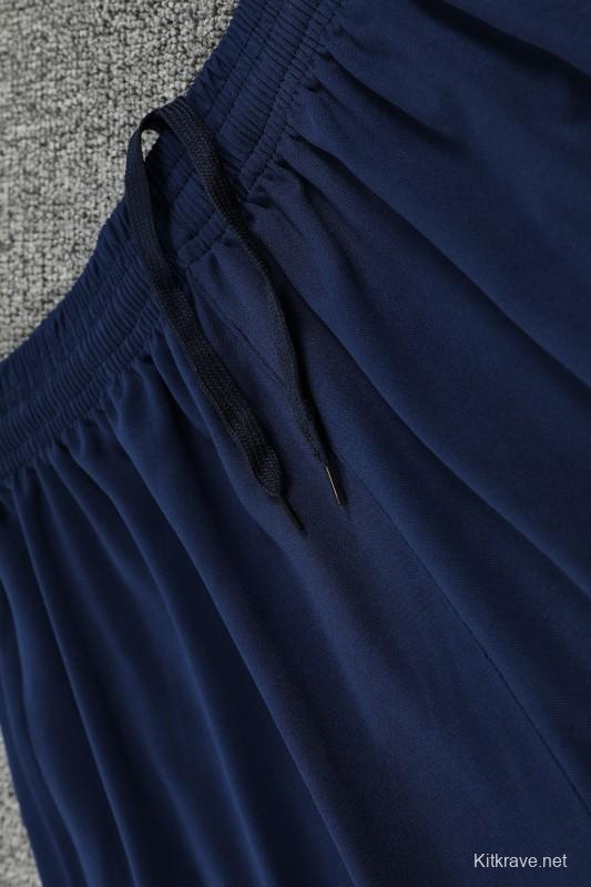 25/26 PSG Red/Blue Vest Jersey+Shorts