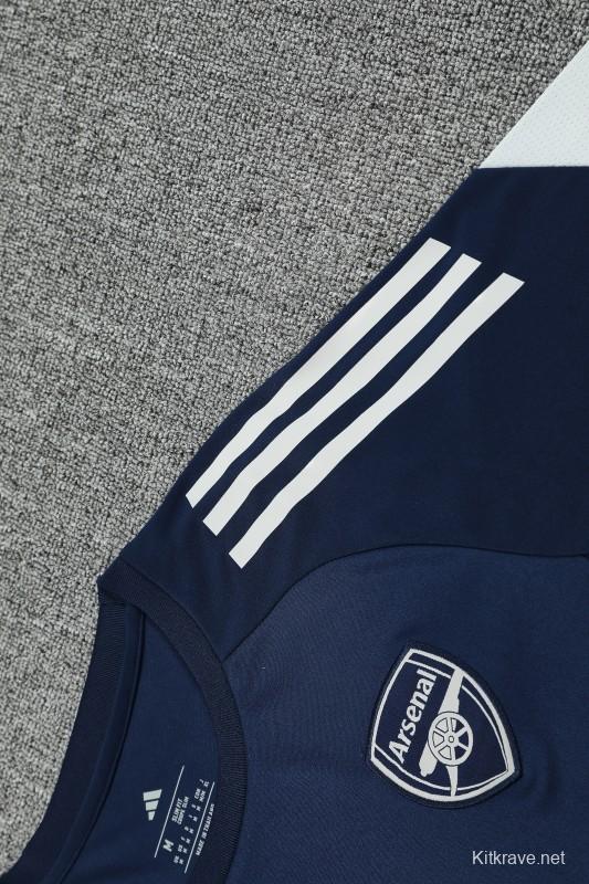 25/26 Real Madrid Navy Short Sleeve Jersey+Shorts