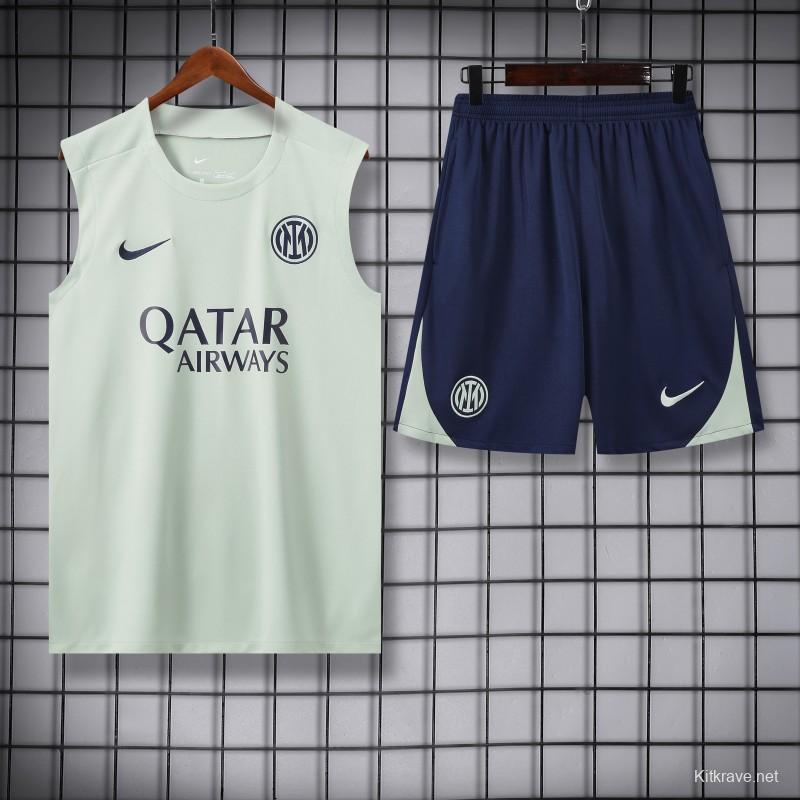 25/26 Chelsea Light Green Vest Jersey+Shorts