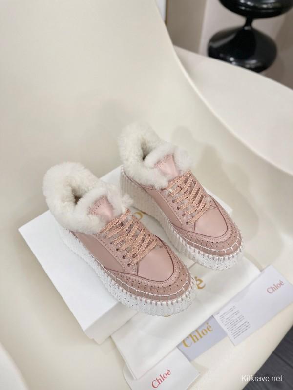 Chloe 2025 SS Casual Shoes with Lightweight Rubber Foam Sole - LY00420