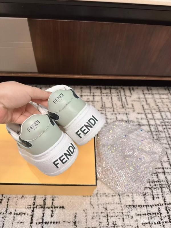 Fendi Match Series Platform Sneakers - KFY00320
