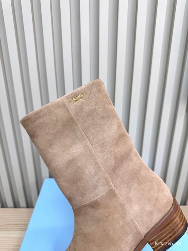 Prada 2025 SS Mid Boots - LY0370