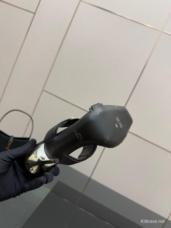 Balmain Metal Heel High Heel Sandals - KFY00320