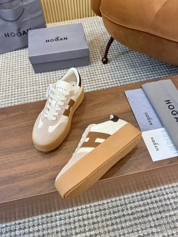 Hogan Platform Series H698 Thick Sole Casual Sneakers - H698