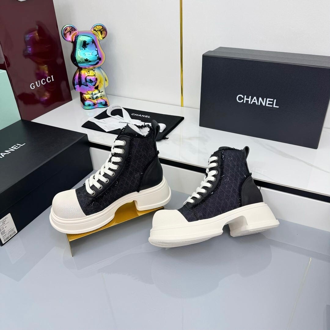Chanel 2025/SS Short Boots Essential Autumn Winter Item - LY00380
