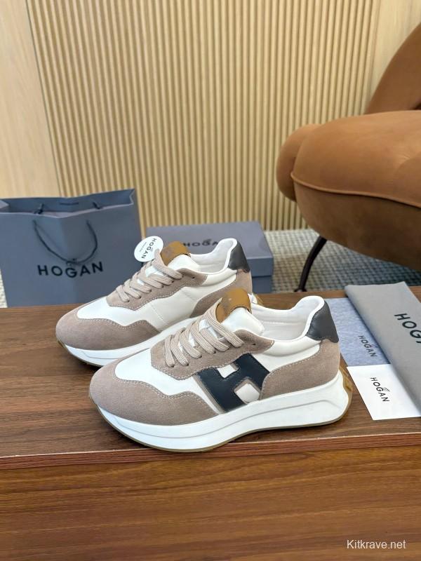 Hogan H-STRIPES Series Couples Platform Sneakers - AS00350