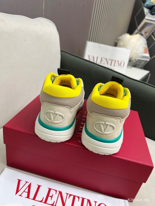 Valentino RUNBOOT Mid-Top Sneakers with Urban Casual Design - AS00380