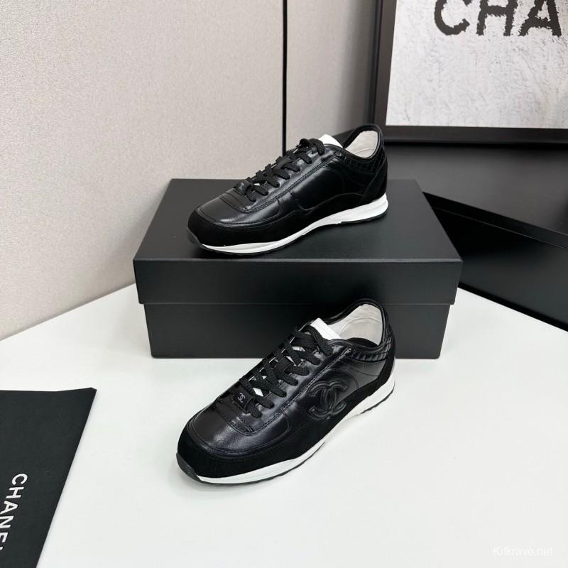 Chanel 2025 SS Panda Shoes Casual Sports Sneakers - LY00