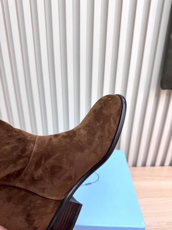 Prada 2025/SS Mid Boots - LY0370