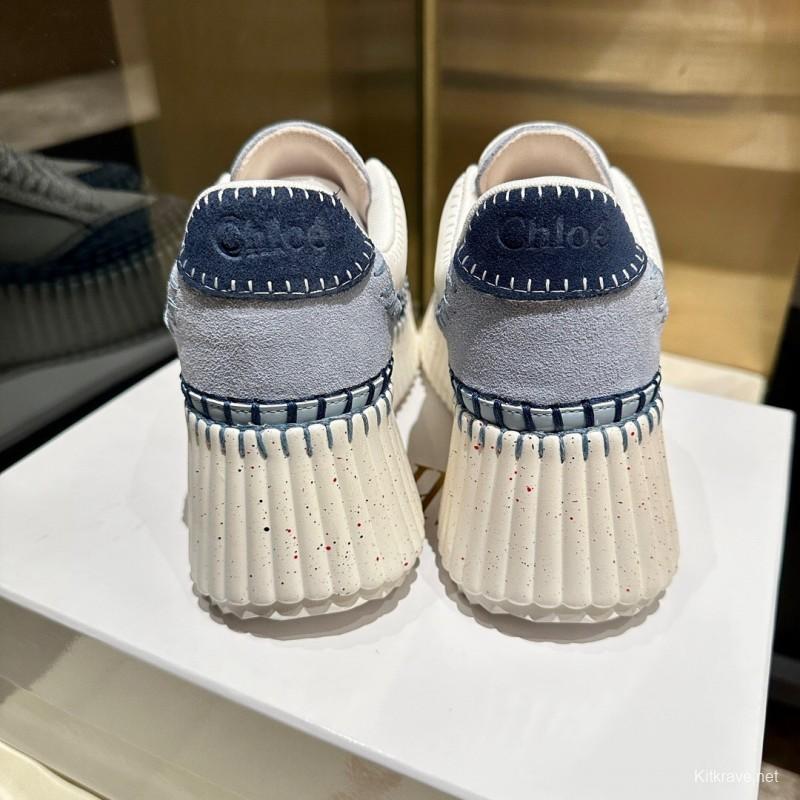 Chloe Hand-Stitched Mark Line Casual Shoes - LY00350