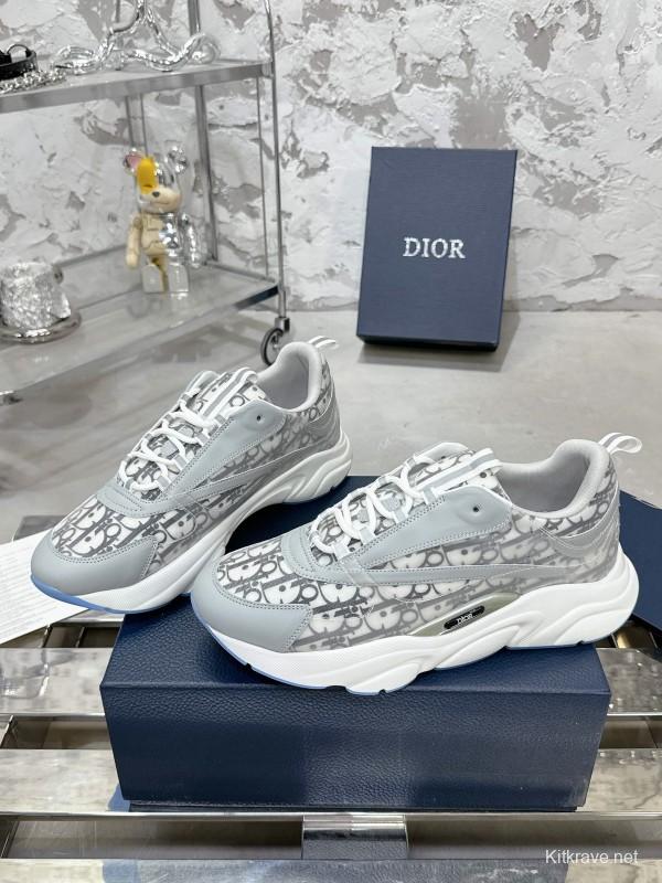 Dior B22 Series Mesh Casual Sneakers Dad Shoes - LY00340