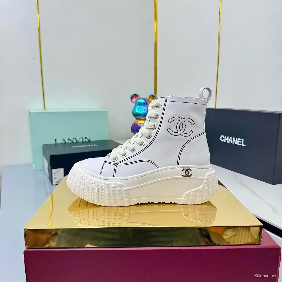 Chanel 2025 SS Short Boots Essential Fall Winter Fashion Item - LY00380