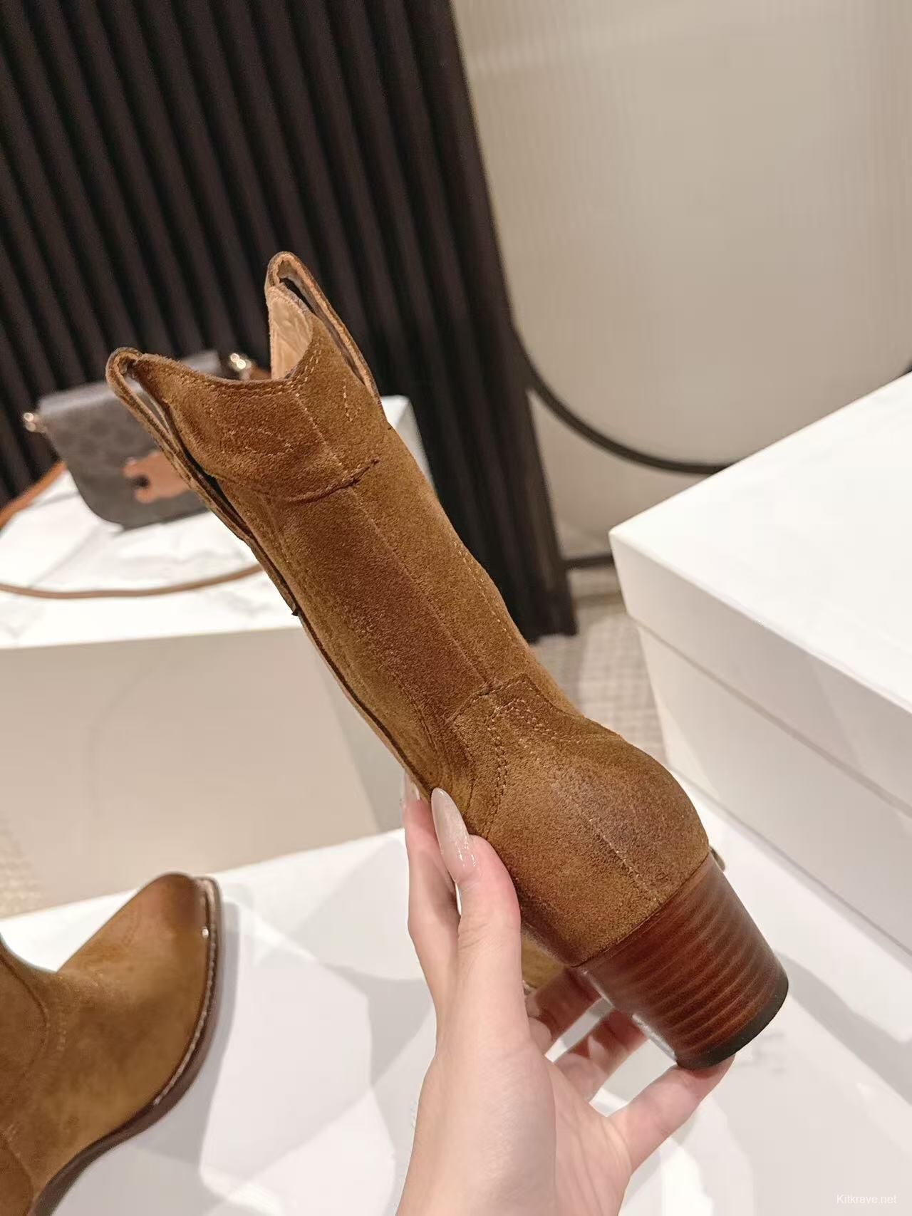 CELINE Fashion Boots 2025 SS Collection with Arch of Triumph Logo - LY00440