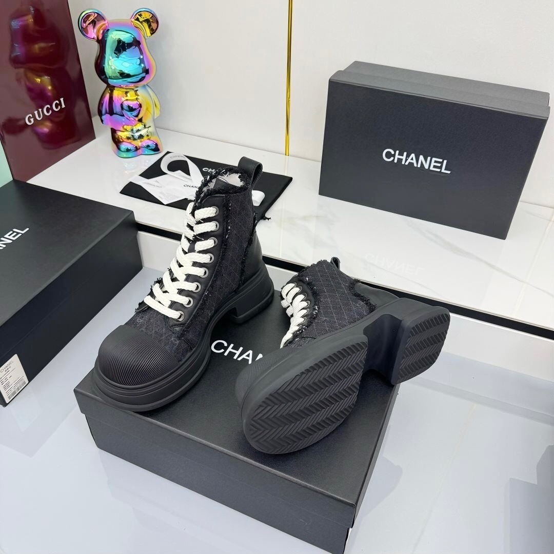 Chanel 2025/SS Short Boots Essential Autumn Winter Fashion Item - LY00380