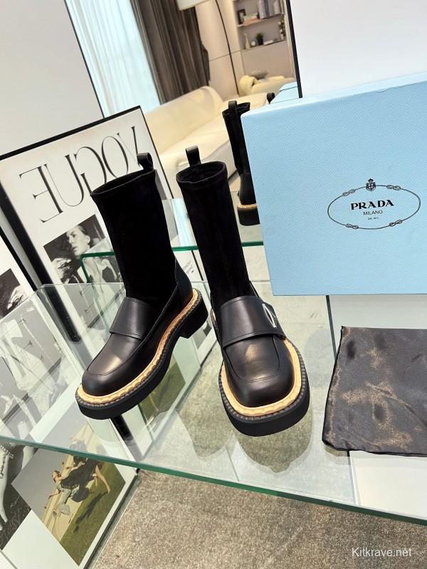 Prada Infinite Versatile Ankle Boots for Women - LY00300