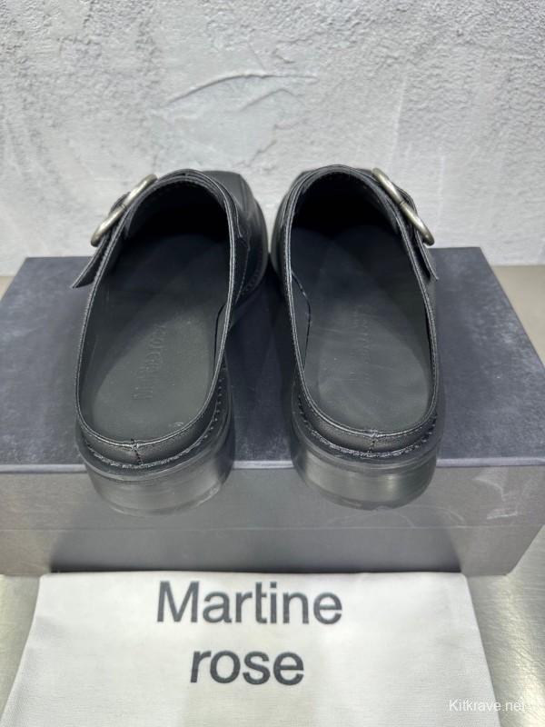 Adidas 2025 SS Square Toe Derby Shoes with Chain Buckle - KFY00400