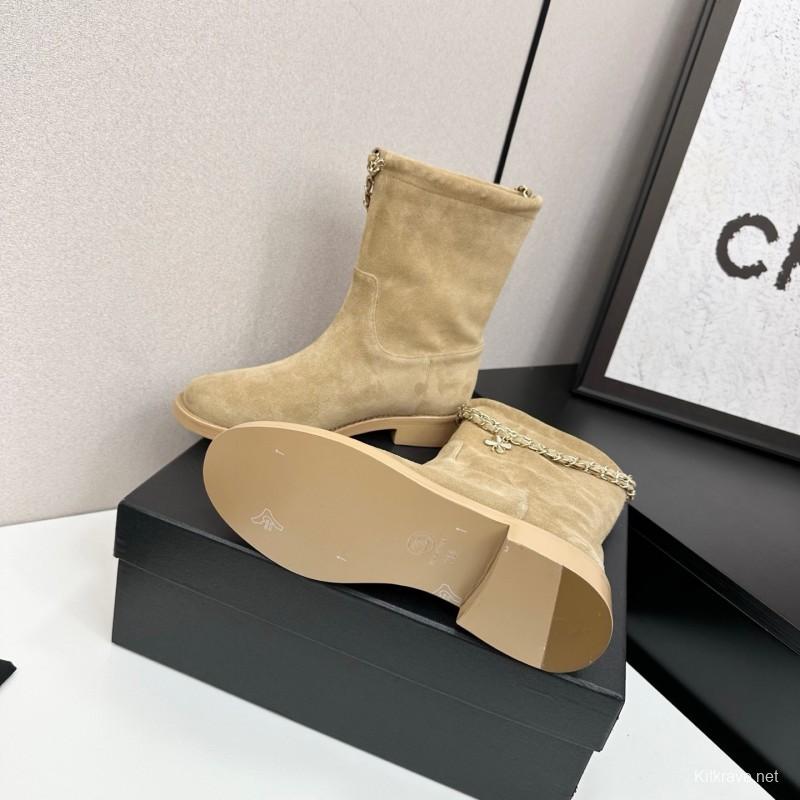 Chanel 2025/SS Short Boots Essential Autumn Winter Item - LY00420