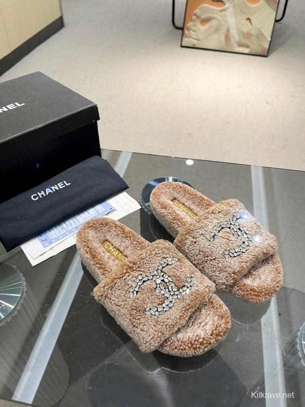 Chanel 2025/SS New Wool Slippers Soft Wool - LY00280