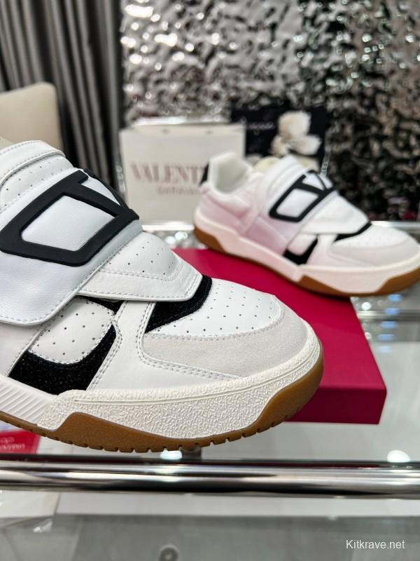 Valentino Joie de Jouer Series Hook-and-Loop Platform Sneakers - AS00360