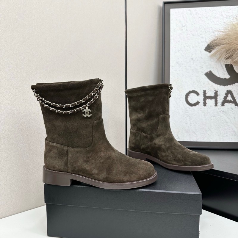Chanel 2025 SS Short Boots Essential Fall Winter Item - LY00420