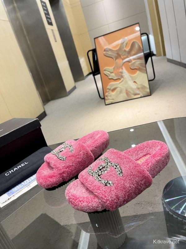 Chanel 2025/SS New Wool Slippers Soft Wool - LY00280