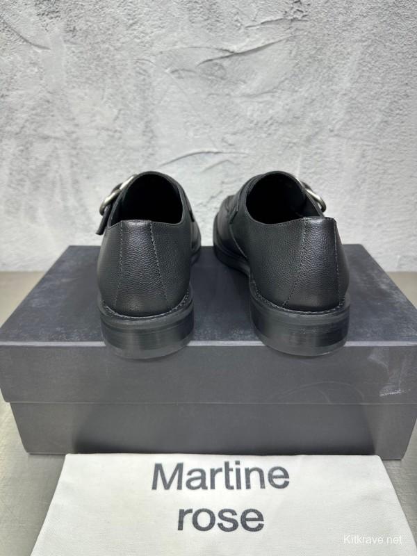 Adidas 2025 SS Square Toe Derby Shoes with Chain Buckle - KFY00420