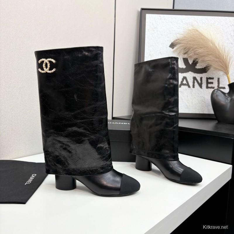 Chanel 2025 SS Short Boots Essential Fall Winter Item - LY00480