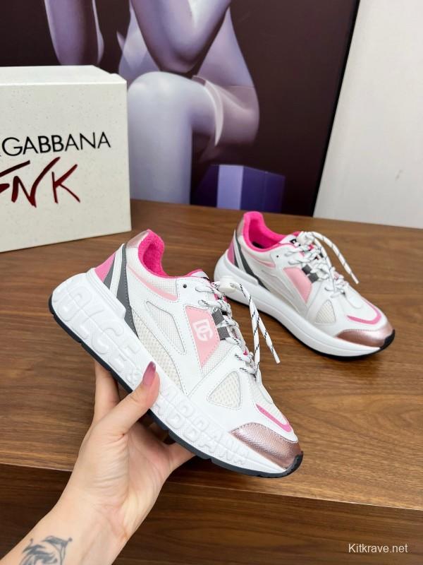 Dolce & Gabbana 2025 SS Casual Shoes with Exaggerated Fashion Style - AS00320