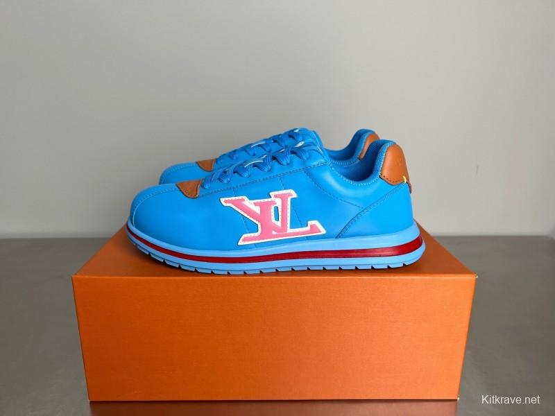 Louis Vuitton LV x Pharrell Williams Runway Collection Platform Casual Sneakers - YC