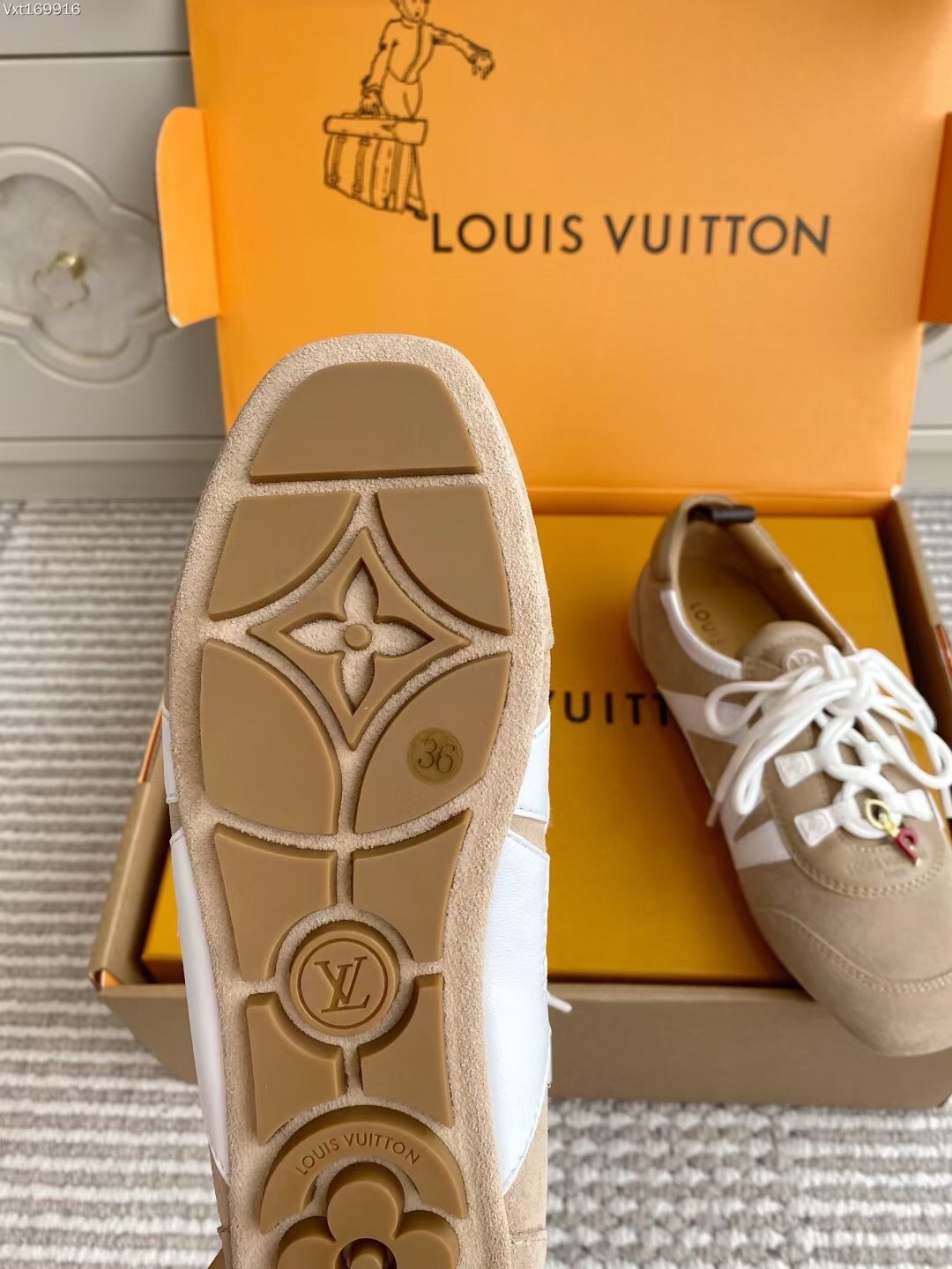 Louis Vuitton SNEAKERINA Ballet Sneakers with Chip - AS00350