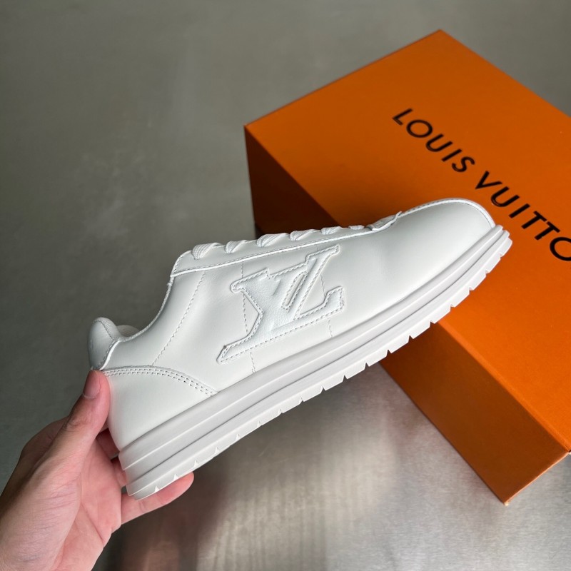 LV Louis Vuitton 2025 SS Pharrell Williams Collaboration Runway Edition Chunky Sole Casual Sneakers - YC