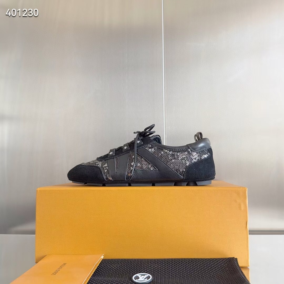Louis Vuitton SNEAKERINA Ballet Sneakers Couple Edition with Chip - AS00350