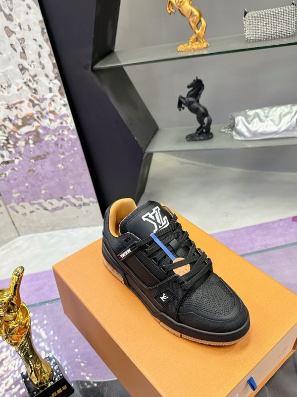 Louis Vuitton LV Trainer Maxi Sneakers with Monogram Details - AS00360