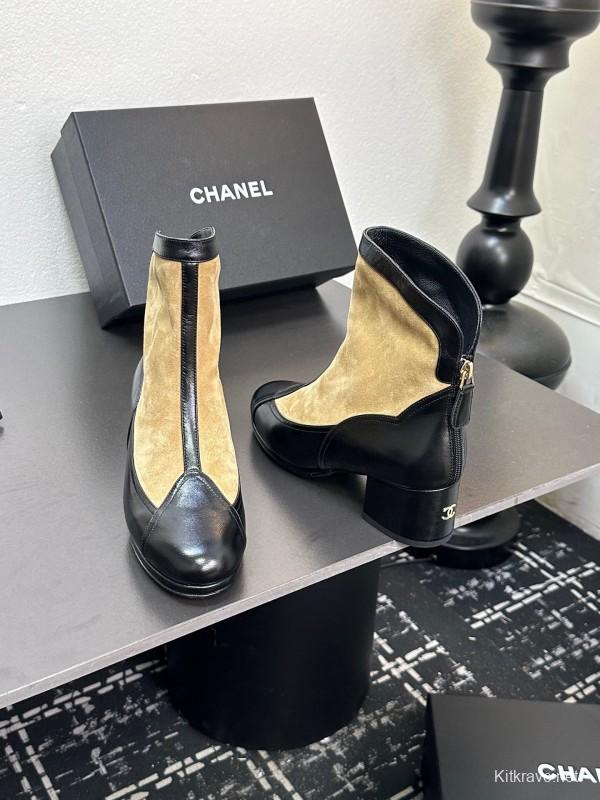 Chanel 2025/SS Short Boots Essential Autumn Winter Item - LY00390