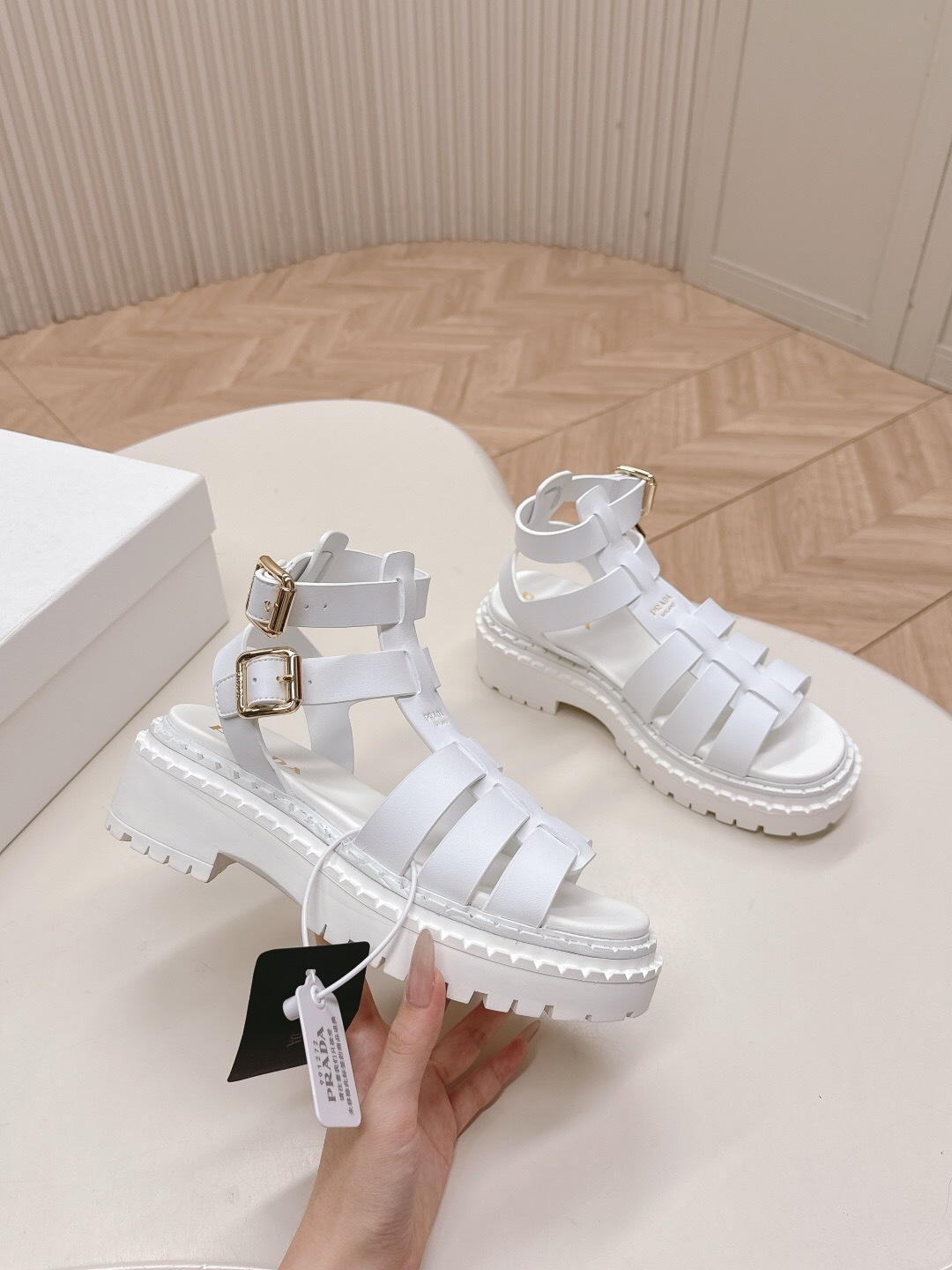 Prada Spring Summer 2025 High-Top Sandals - LY00300