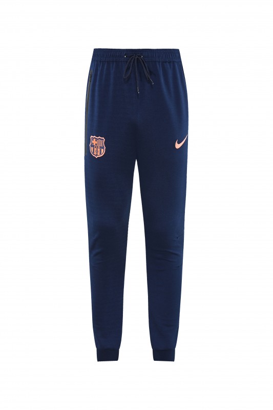 25/26 Barcelona 01 Royal Blue Hoodie Full Zipper Jacket+Long Pants