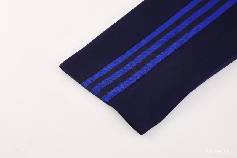 25/26 Olympique lyonnais/Lyon Blue Full Zipper Jacket+Long Pants