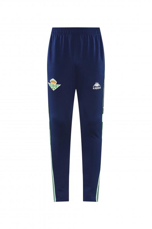 26/27 Real Betis x Kappa Navy Blue  Full Zipper Jacket Tracksuit + Long Pants