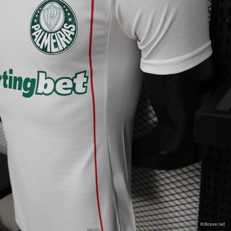 Player Version 26/27 Palmeiras Away White Jersey