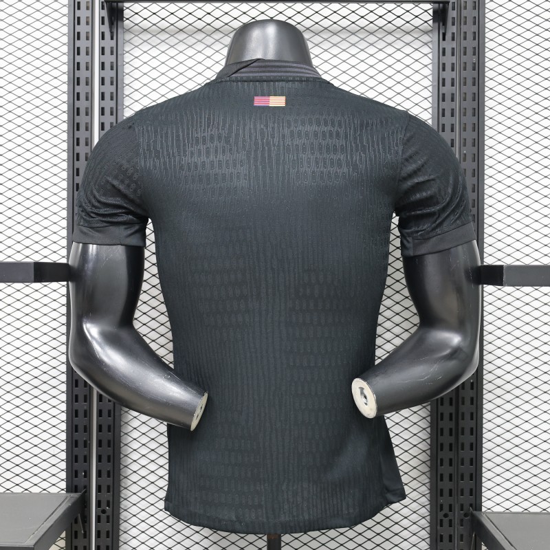 Player Version 26/27 FC Barcelona All-Black with Spotify Sponsor Special Edition Jersey